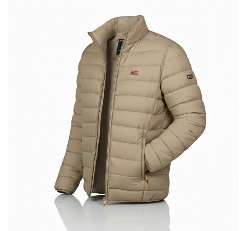 Geographical Norway Steppjacke Hochwertige Outdoorjacke AMIGOLOR (1-St) Steppjacke Ohne Kapuze Herbst Übergangs Jacke von Geographical Norway