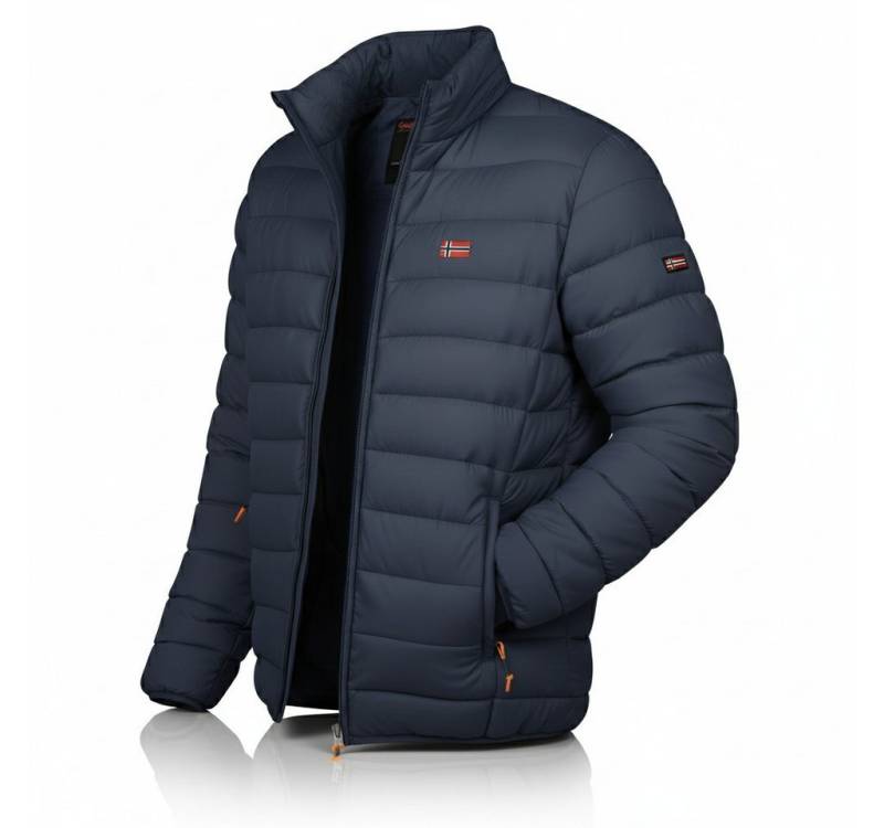 Geographical Norway Steppjacke Hochwertige Outdoorjacke AMIGOLOR (1-St) Steppjacke Ohne Kapuze Herbst Übergangs Jacke von Geographical Norway