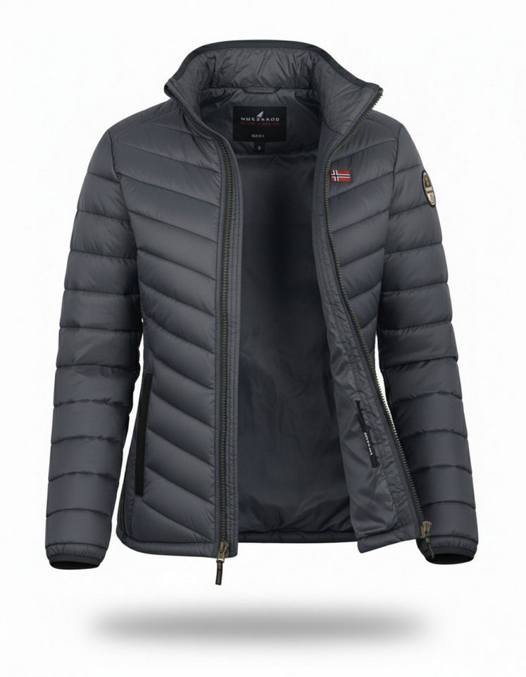 Geographical Norway Steppjacke Hochwertige Outdoorjacke CARLITI (1-St) Steppjacke Mit Kapuze Herbst Übergangs Jacke von Geographical Norway