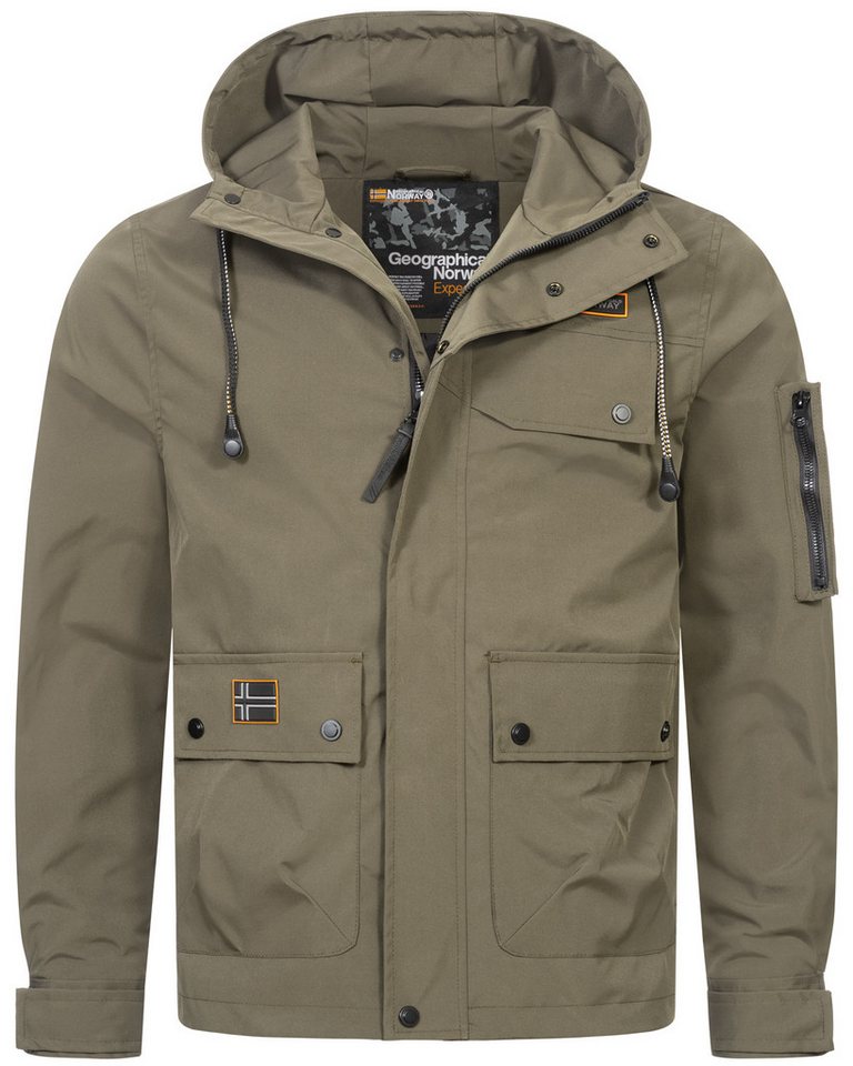 Geographical Norway Steppjacke Übergangsjacke Frühlings Jacke Windbreaker Blouson Wasserabweisend von Geographical Norway