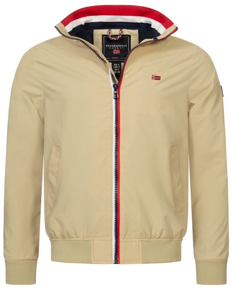 Geographical Norway Steppjacke Übergangsjacke Frühlingsjacke Windbreaker Blouson Wasserabweisend von Geographical Norway