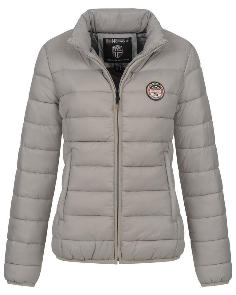 Geographical Norway Steppjacke Damen Herbst Winter Steppjacke Outdoor Übergangsjacke leicht und warm von Geographical Norway