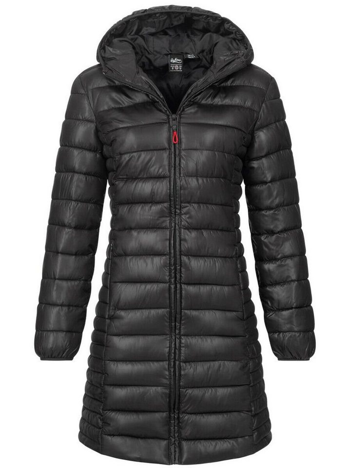 Geographical Norway Steppmantel Winter Jacke Steppjacke Parka Lange Kapuzenjacke Steppmantel Outdoor von Geographical Norway