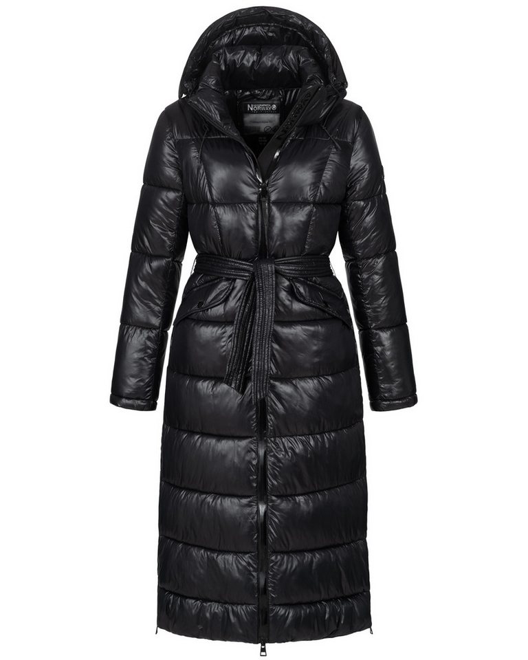 Geographical Norway Steppmantel Winter Jacke Parka Steppjacke Steppmantel Wintermantel Lange Mantel von Geographical Norway