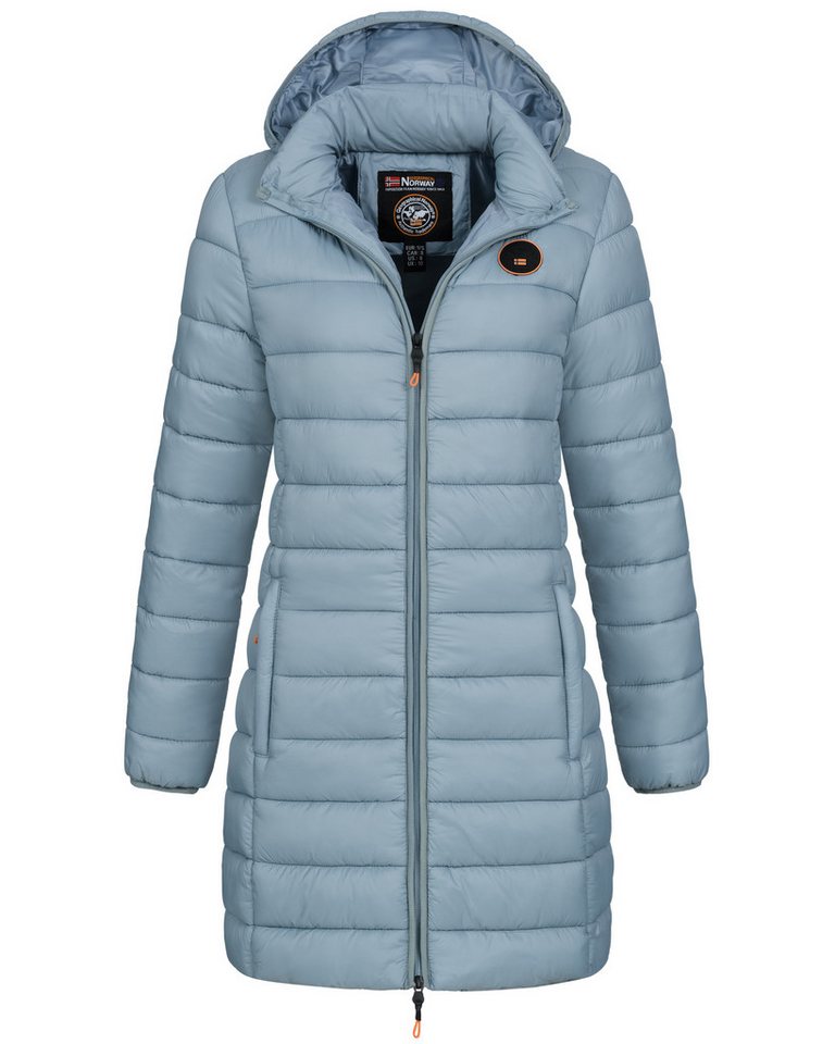 Geographical Norway Steppmantel Winterjacke Damen Steppjacke Parka Lange Steppmantel Wintermantel von Geographical Norway
