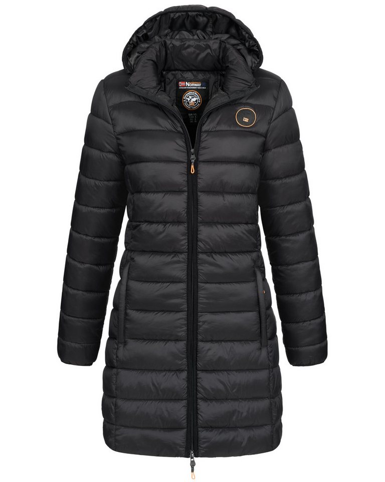Geographical Norway Steppmantel Winterjacke Damen Steppjacke Parka Lange Steppmantel Wintermantel von Geographical Norway
