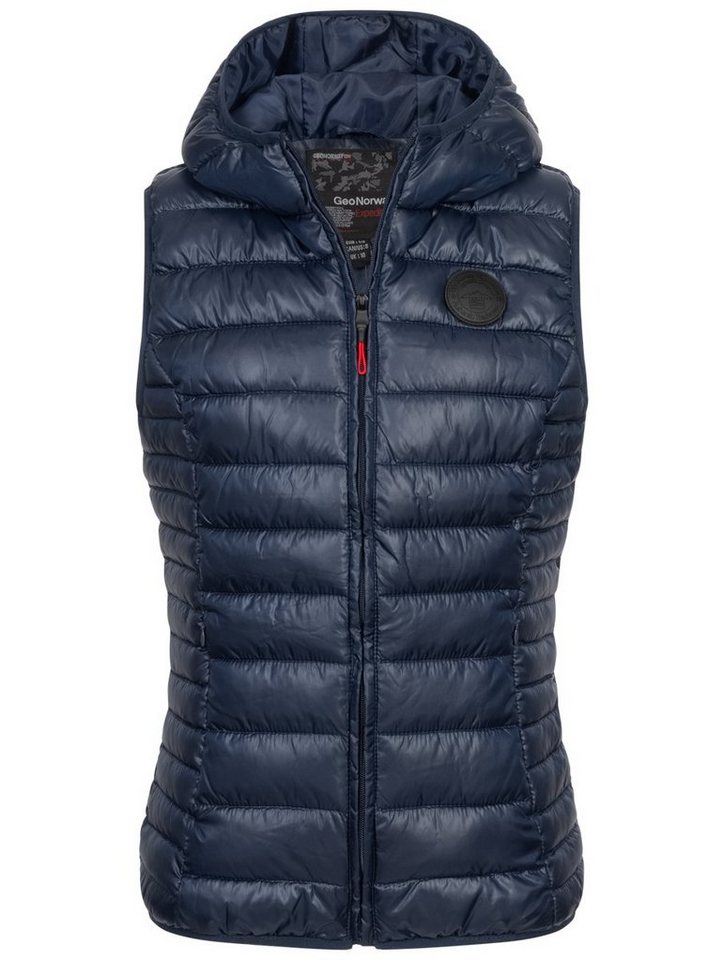 Geographical Norway Steppweste Stepp weste Kapuze Übergangs Herbst Winter Weste Windbreaker Geographical Norway Steppweste Stepp weste Kapuze Übergangs Herbst Winter Weste Windbreaker von Geographical Norway