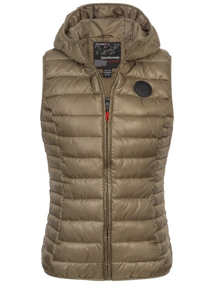 Geographical Norway Steppweste Stepp weste Kapuze Übergangs Herbst Winter Weste Windbreaker Geographical Norway Steppweste Stepp weste Kapuze Übergangs Herbst Winter Weste Windbreaker von Geographical Norway