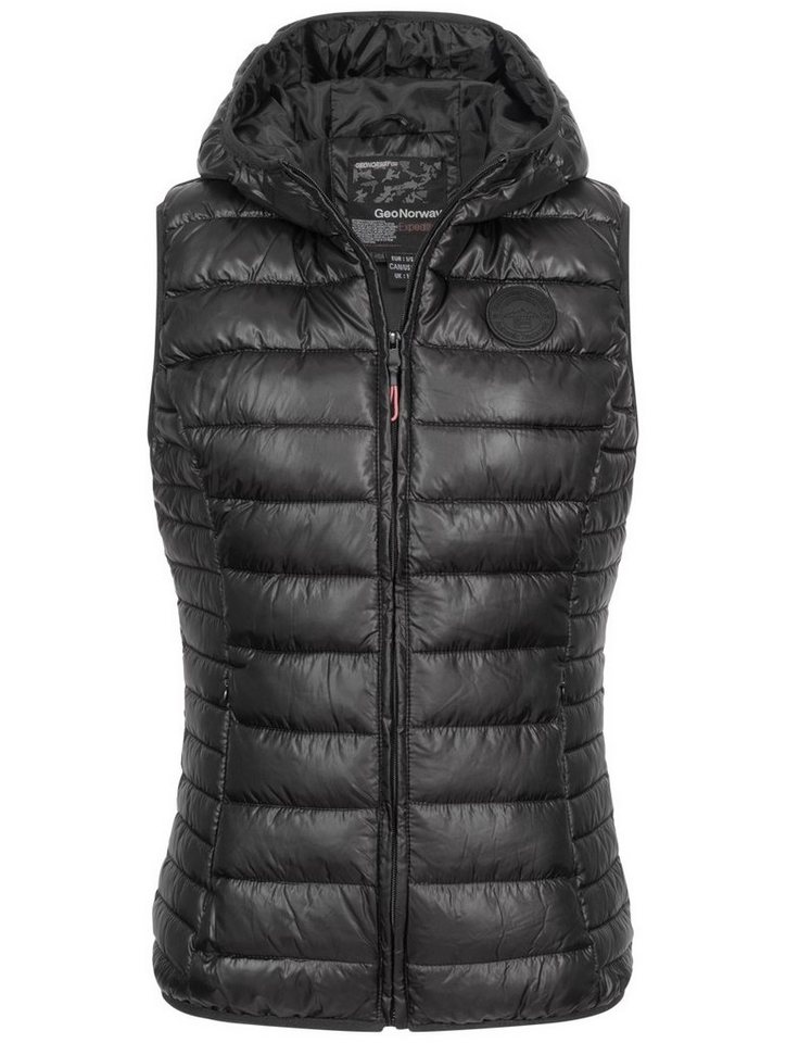 Geographical Norway Steppweste Stepp weste Kapuze Übergangs Herbst Winter Weste Windbreaker Geographical Norway Steppweste Stepp weste Kapuze Übergangs Herbst Winter Weste Windbreaker von Geographical Norway
