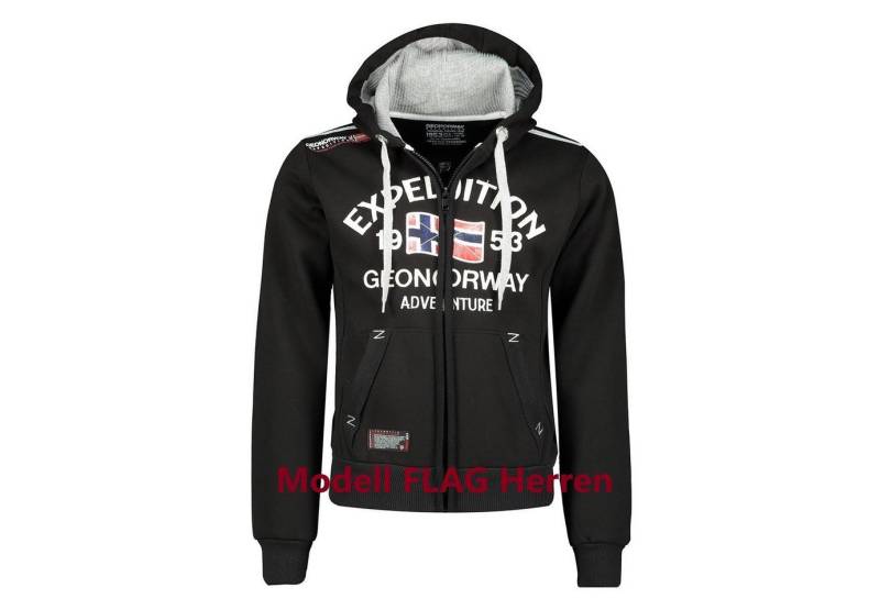 Geographical Norway Sweatjacke Sweatjacke Sweater Sweat Shirt Hoodie Übergangs Jacke Herbst Winter von Geographical Norway