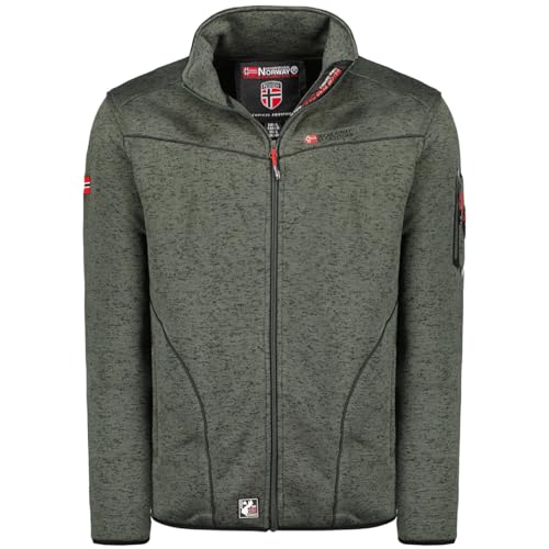 Geographical Norway Toumba Men - Windjacke Herren Outdoor - Jacke Wasserabweisend Langarm Herren - Regenmantel Geschenk Ideal Wandern Jahreszeit Frühling Sommer Herbst Winter (DUNKELGRAU XL) von Geographical Norway