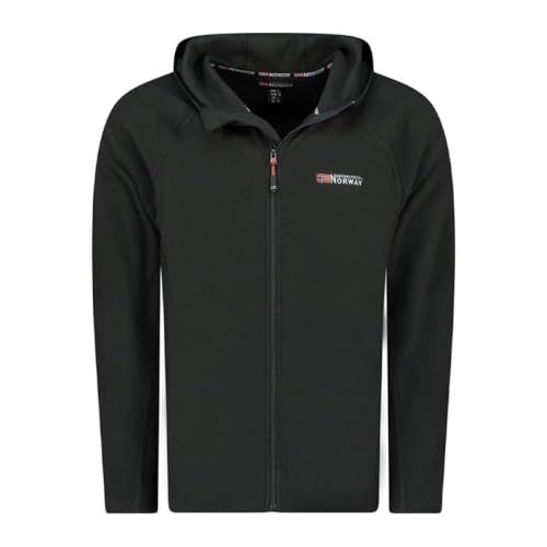 Geographical Norway Tugood Herren-Fleece, Schwarz, Schwarz , XXL von Geographical Norway