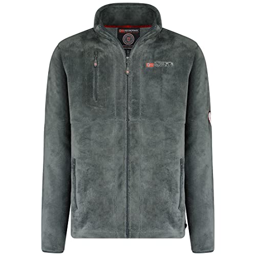 Geographical Norway UPLOAD3 Fleece Jacke - GRAU - S von Geographical Norway