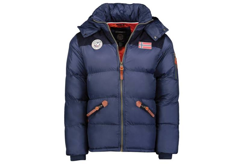 Geographical Norway Winterjacke Celian Steppjacke Outdoorjacke mit abnehmbarer Kapuze von Geographical Norway