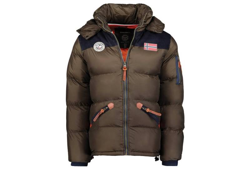 Geographical Norway Winterjacke Celian Steppjacke Outdoorjacke mit abnehmbarer Kapuze von Geographical Norway