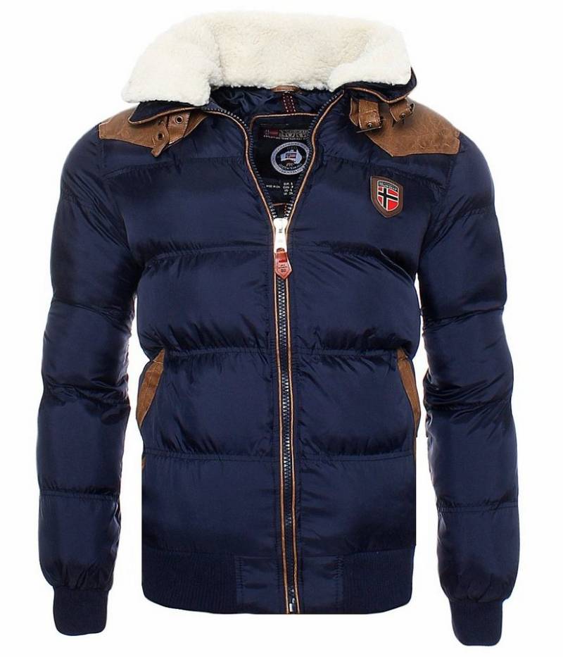 Geographical Norway Winterjacke Geographical Norway Designer Herren Winterjacke Abraham Jacke Navy S von Geographical Norway