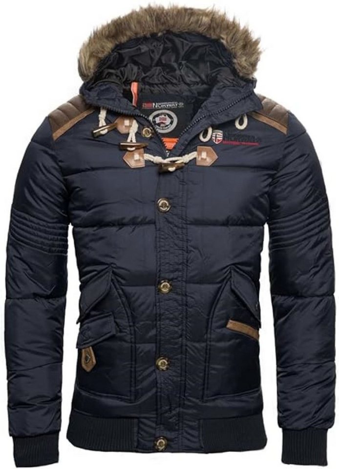 Geographical Norway Winterjacke Herren Outdoor Jacke Belphegor (Packung, 1-St., S bis 3xl) Gefüttert von Geographical Norway