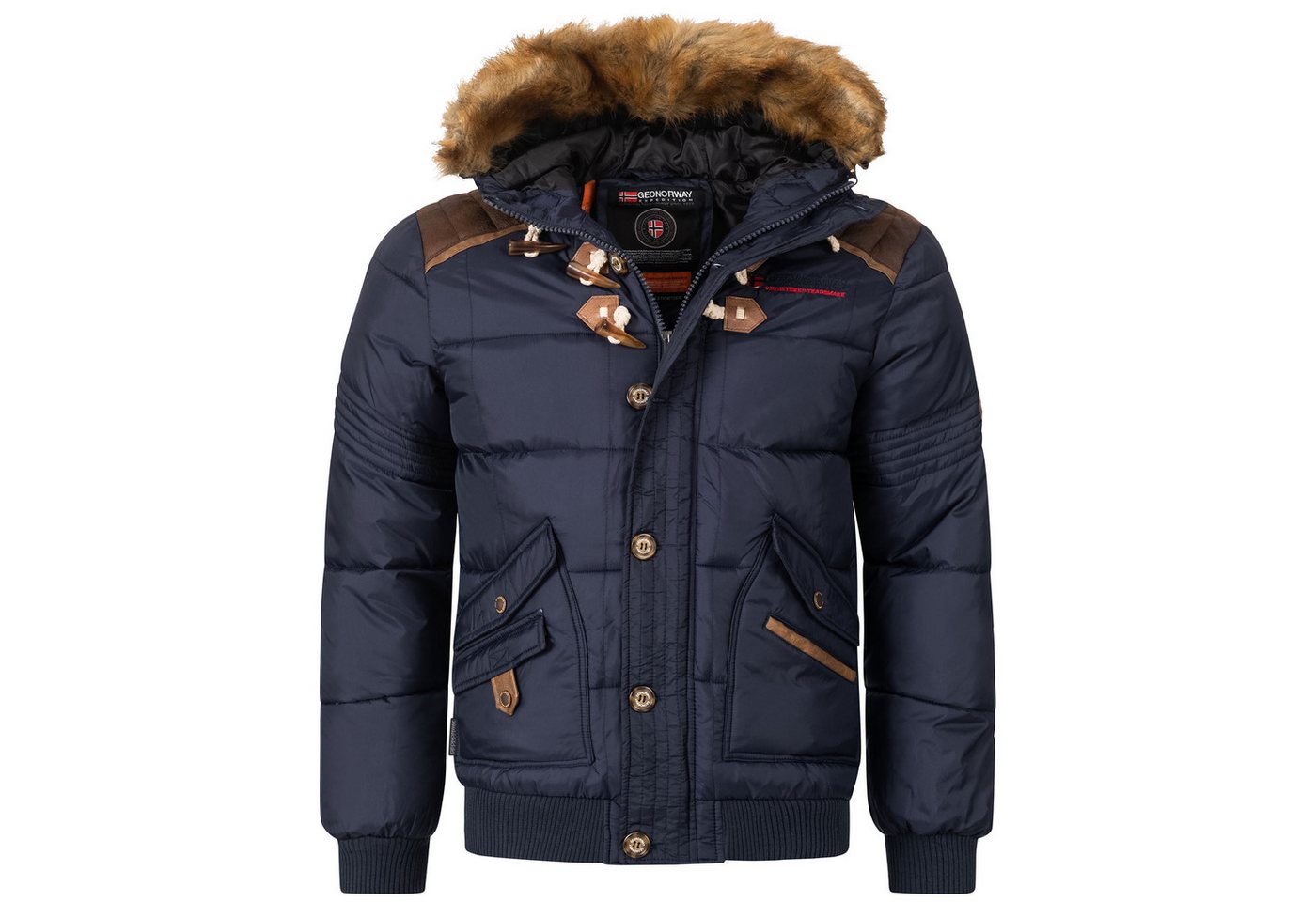 Geographical Norway Winterjacke warme Designer Herren Winter Stepp Jacke Outdoorjacke Belph von Geographical Norway