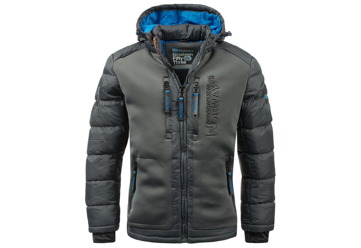 Geographical Norway Winterjacke warme Designer Herren Winter Stepp Jacke Outdoorjacke Geographical Norway Winterjacke warme Designer Herren Winter Stepp Jacke Outdoorjacke von Geographical Norway