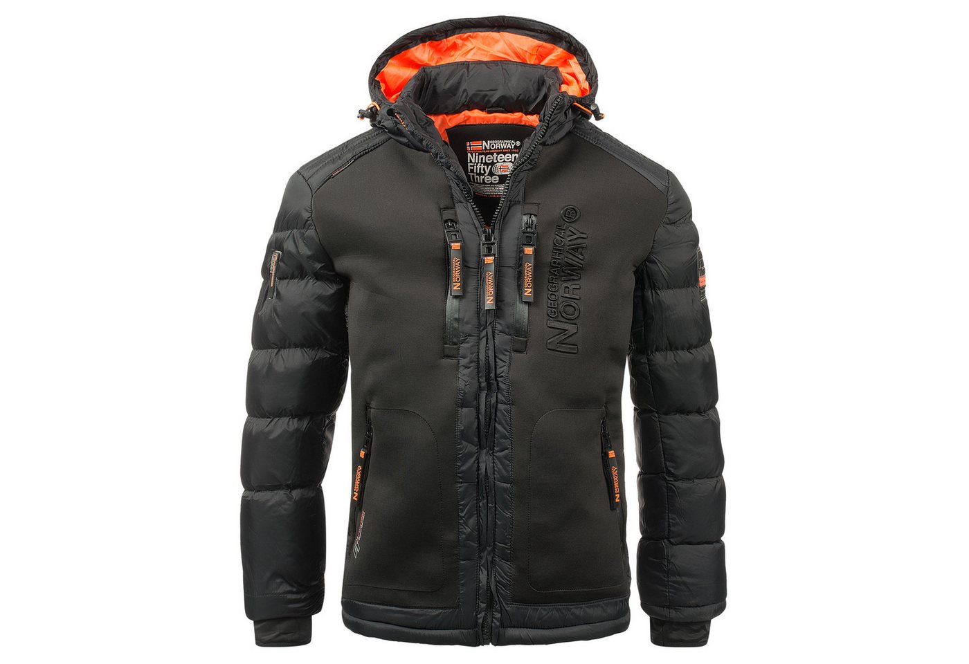 Geographical Norway Winterjacke warme Designer Herren Winter Stepp Jacke Outdoorjacke Geographical Norway Winterjacke warme Designer Herren Winter Stepp Jacke Outdoorjacke von Geographical Norway