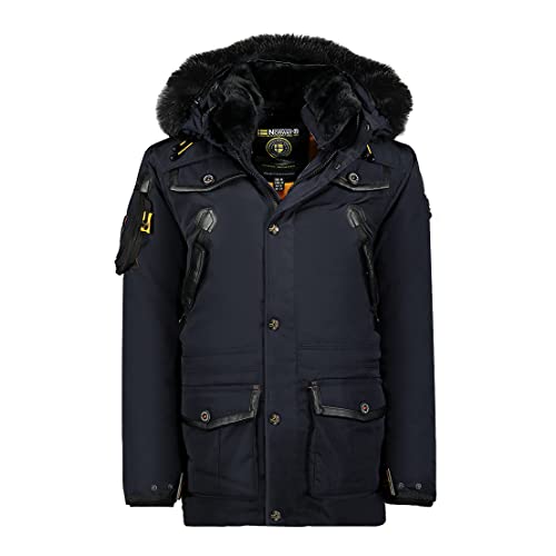 Geographical Norway Wintermantel ACORE Hochwertige Verarbeitung Kunstleder Applikationen Viele Eingriffstaschen Gefüttert schwarz XXL Geographical Norway Wintermantel ACORE Hochwertige Verarbeitung Kunstleder Applikationen Viele Eingriffstaschen Gefüttert schwarz XXL von Geographical Norway