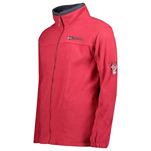 Geographical Norway warme Herren Fleece Winter Übergangs Jacke Outdoor Sweat NEU Tamazonie - Brandiing, Farbe:Rot, Größe:M von Geographical Norway