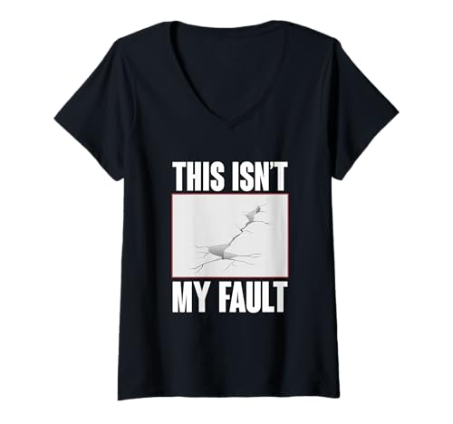 Damen Geologe Naturwissenschaft Geschenk Erdriss Geologie T-Shirt mit V-Ausschnitt Damen Geologe Naturwissenschaft Geschenk Erdriss Geologie T-Shirt mit V-Ausschnitt von Geologie T-Shirts & Geschenkideen