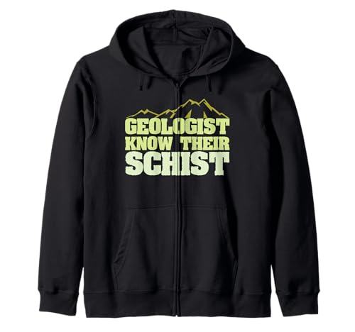 Geology Shirt Geologen Know Their Schist Men WOM Kapuzenjacke Geology Shirt Geologen Know Their Schist Men WOM Kapuzenjacke von Geology Shirt Supply
