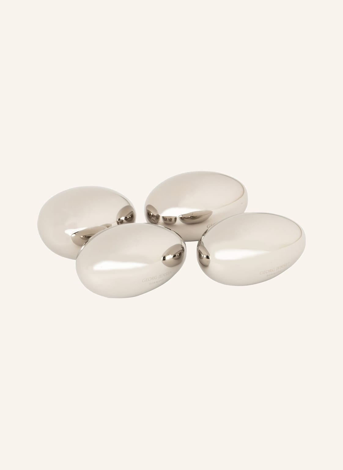 Georg Jensen 4er-Set Eiswürfel Sky silber Georg Jensen 4er-Set Eiswürfel Sky silber von Georg Jensen