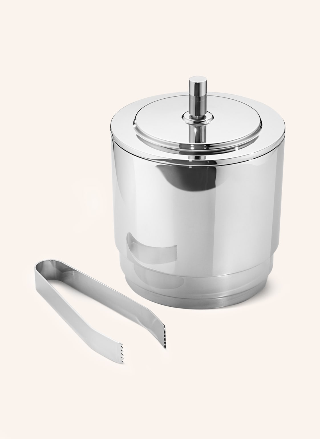 Georg Jensen Set: Eiseimer Manhattan Mit Zange silber Georg Jensen Set: Eiseimer Manhattan Mit Zange silber von Georg Jensen