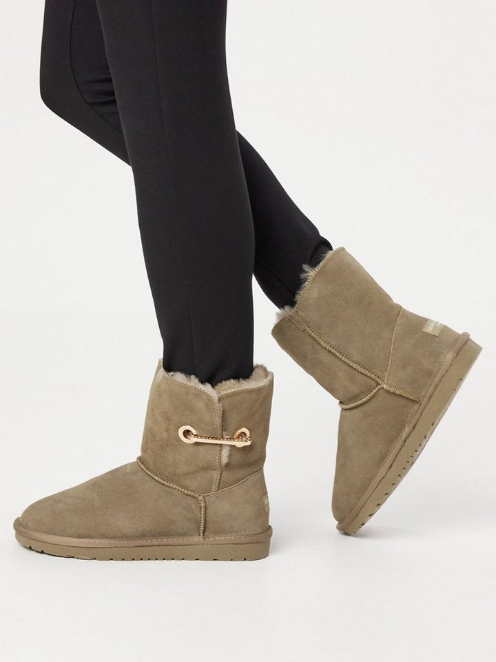 Georg Stiels Boot Mokassin aus Veloursleder von Georg Stiels