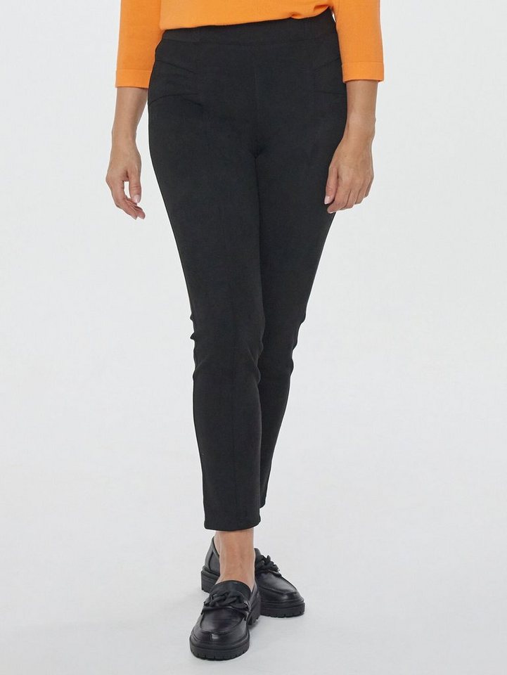 Georg Stiels Stoffhose Leggings körpernah mit Biesen von Georg Stiels