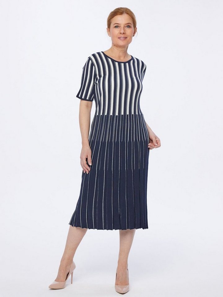 Georg Stiels Strickkleid Midikleid Im Bicolour Look von Georg Stiels