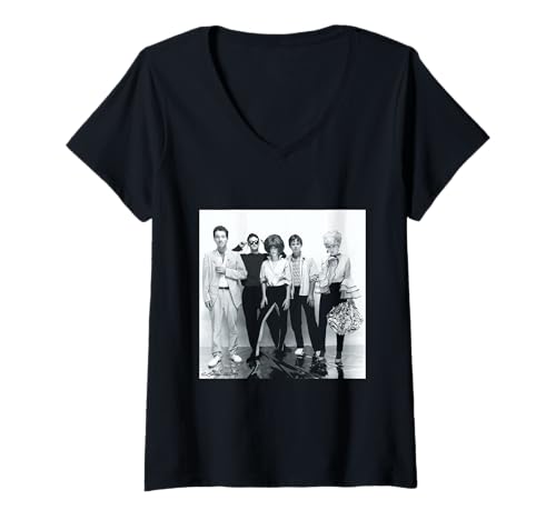 Damen Das Poster der B-52, für das George DuBose fotografiert wurde T-Shirt mit V-Ausschnitt von George DuBose Photography
