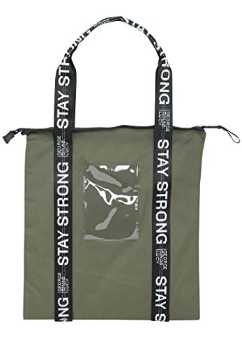 George Gina & Lucy Damen Handtasche FLIGHTBAG transparentes Steckfach olive strong one size von George Gina & Lucy