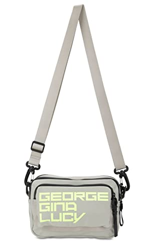 George Gina & Lucy Neoprene Love Letters Beige/Black/Neon von George Gina & Lucy