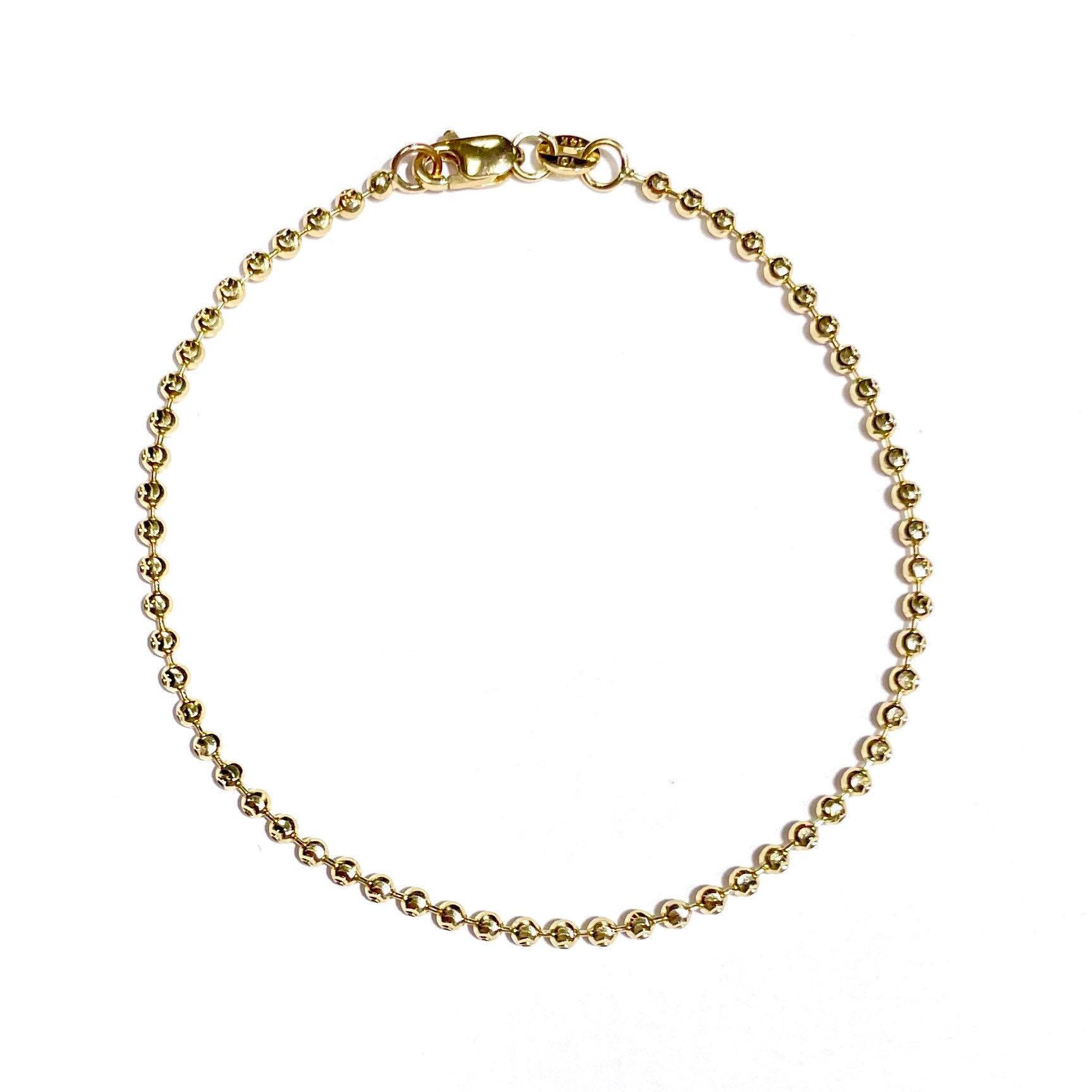 Cassie Fußkettchen in 14K Gold von GeorgeTheJeweler