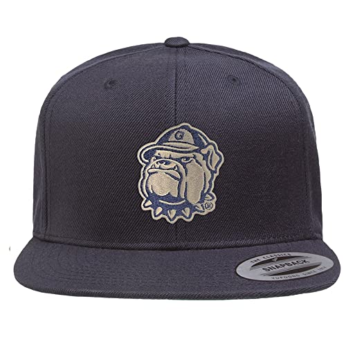 Georgetown University Offizielles Lizenzprodukt Hoyas Big Jack Premium Snapback Cap (Marineblau), One Size von Georgetown University