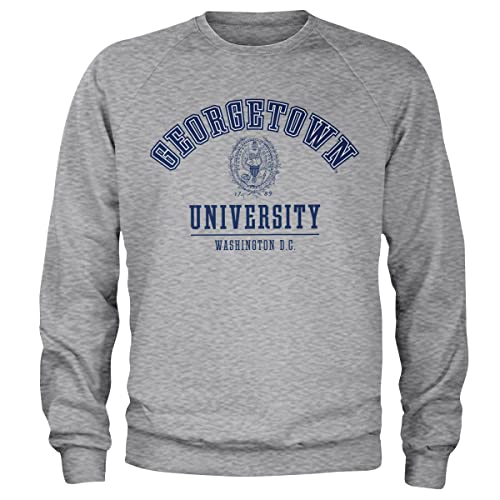Georgetown University Offizielles Lizenzprodukt Sweatshirt (Heather Gray), Medium von Georgetown University