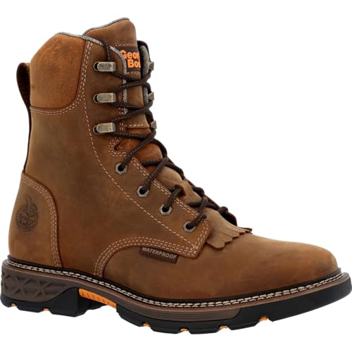 Georgia Boot Carbo-Tec FLX Arbeitsstiefel, wasserdicht, Braun, 45 EU von Georgia Boot