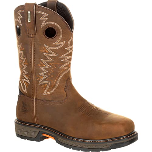 Georgia Boot Carbo-Tec LT Alloy Toe Waterproof Pull-On Boot Brown Georgia Boot Carbo-Tec LT Alloy Toe Waterproof Pull-On Boot Brown von Georgia Boot