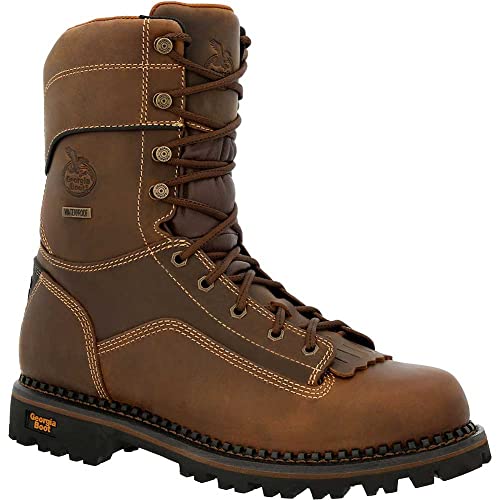 Georgia Boot Herren Amp Lt Low Heel Logger Sicherheitsstiefel, braun, 47 EU von Georgia Boot