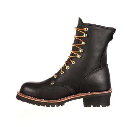 Georgia Boot Men's Logger 8" Black Non Steel-Toe Work Boot Georgia Boot Men's Logger 8" Black Non Steel-Toe Work Boot von Georgia Boot