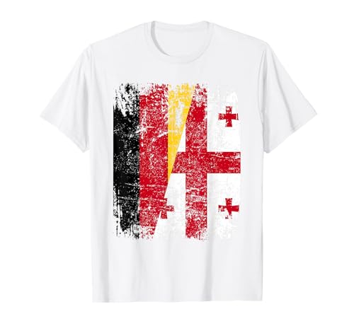 GEORGIEN DEUTSCHLAND Flagge | Damen Herren Kinder | Georgien T-Shirt GEORGIEN DEUTSCHLAND Flagge | Damen Herren Kinder | Georgien T-Shirt von Georgia Family Shop