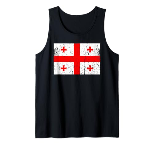 Georgia-Flagge, Grafik für Männer, Frauen, Kinder Tank Top Georgia-Flagge, Grafik für Männer, Frauen, Kinder Tank Top von Georgia Flag Graphic Store