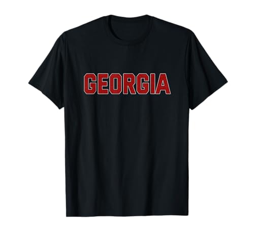 Georgia GA Vintage Varsity Style Sport Damen Mädchen Herren Uga T-Shirt Georgia GA Vintage Varsity Style Sport Damen Mädchen Herren Uga T-Shirt von Georgia GA Vintage Varsity Georgia Tee