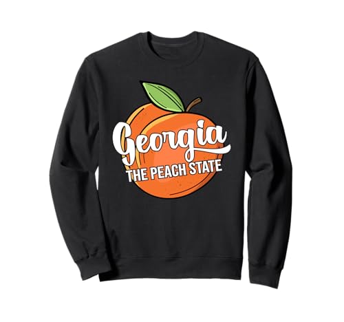 Georgia Souvenir für Herren Der Pfirsichstaat Georgia Sweatshirt von Georgia Gifts For Men & Women