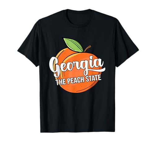 Georgia Souvenir für Herren Der Pfirsichstaat Georgia T-Shirt von Georgia Gifts For Men & Women