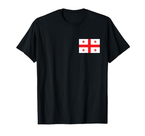 Georgien Flagge Frauen Georgian Flag Kinder Männer Georgien T-Shirt von Georgien Fahne Herren Georgische Flagge Damen Deko