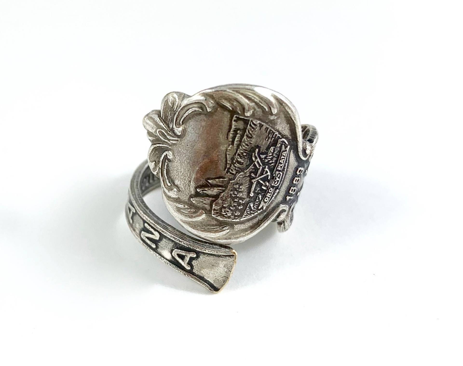 Montana Ring, Löffel Schmuck, Geschenk, Frau, Vintage Montana, Frau Geschenk von GeorginaBaker